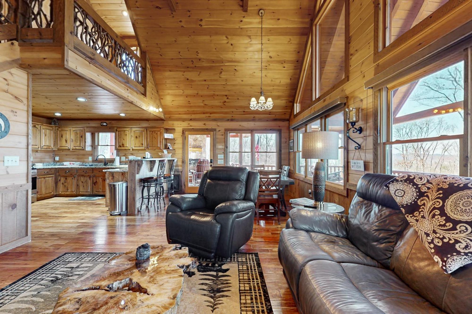 Bougie Bear Cabin Morganton Kültér fotó