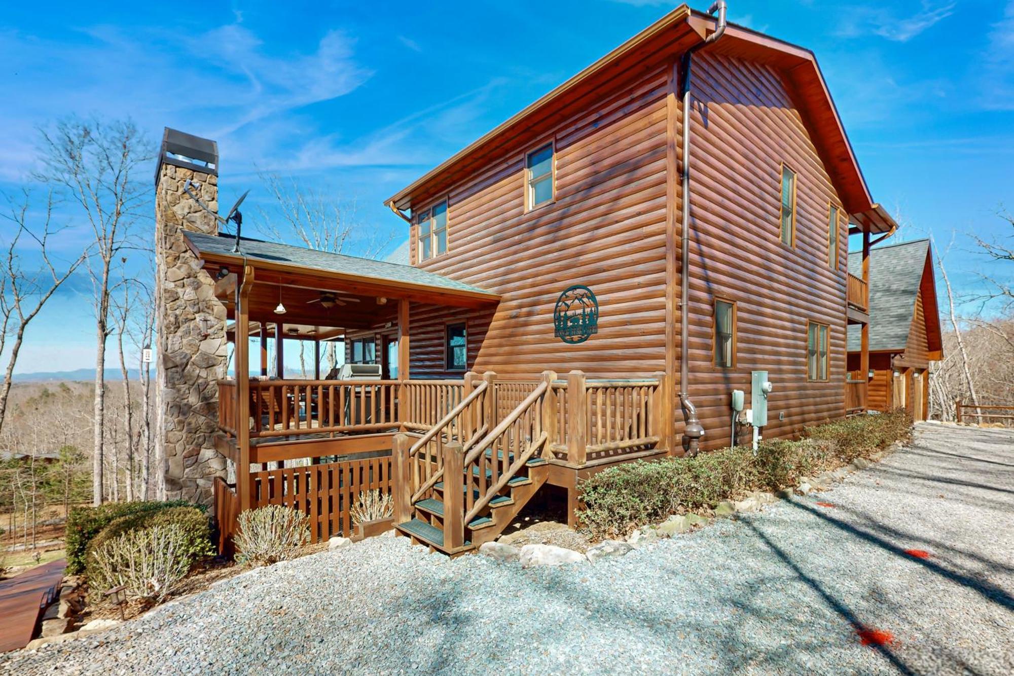 Bougie Bear Cabin Morganton Kültér fotó