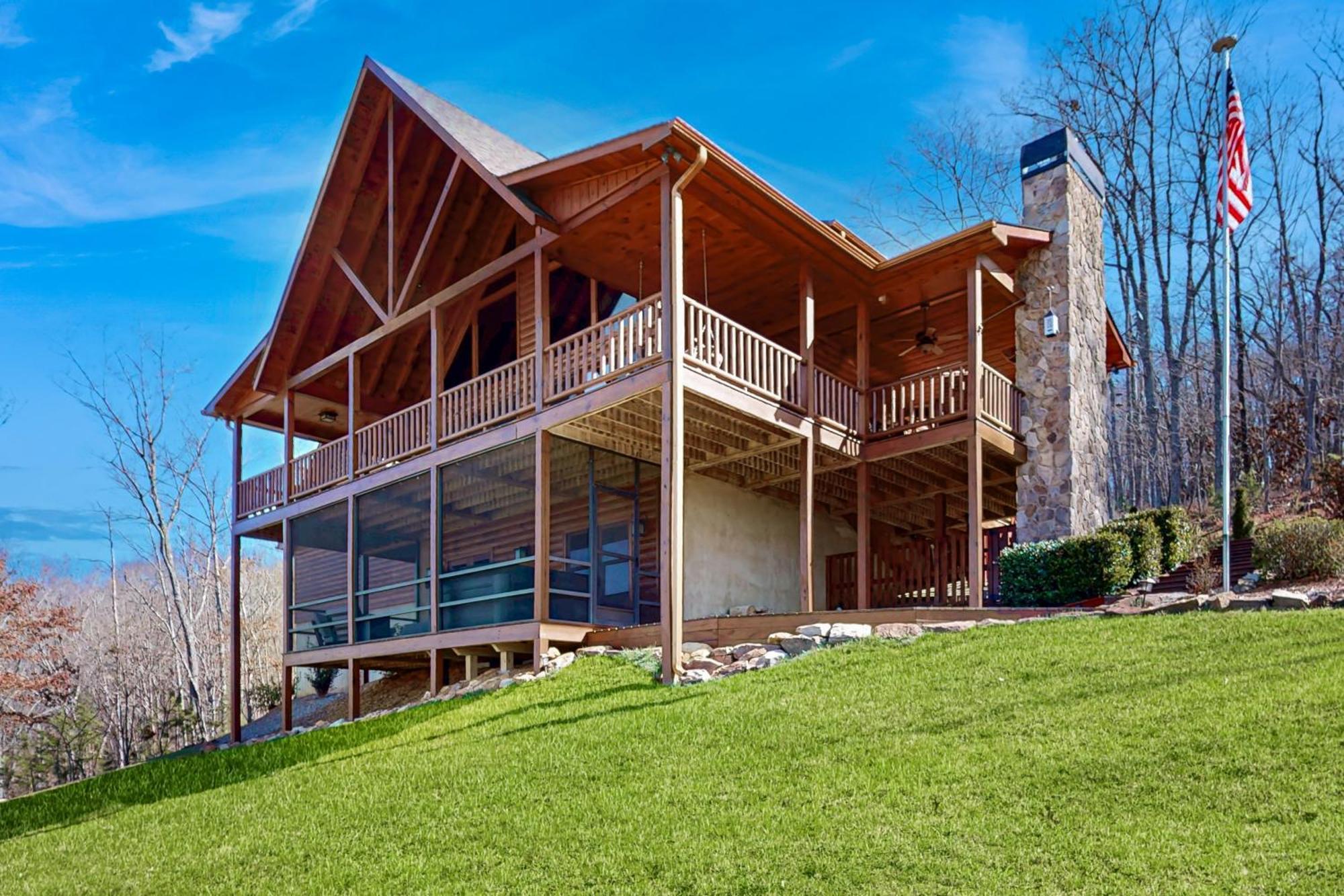 Bougie Bear Cabin Morganton Kültér fotó