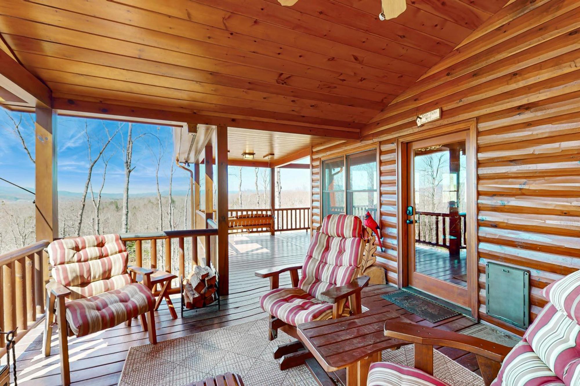Bougie Bear Cabin Morganton Kültér fotó