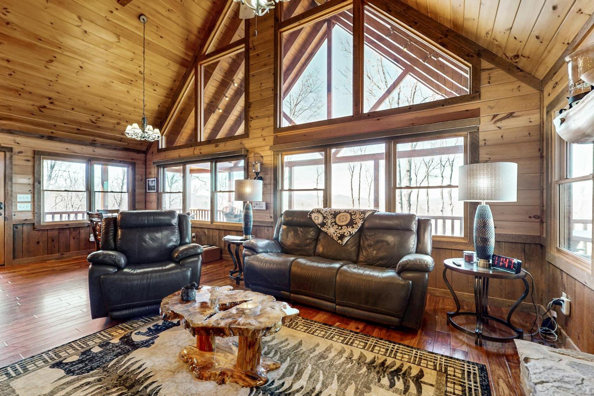 Bougie Bear Cabin Morganton Kültér fotó