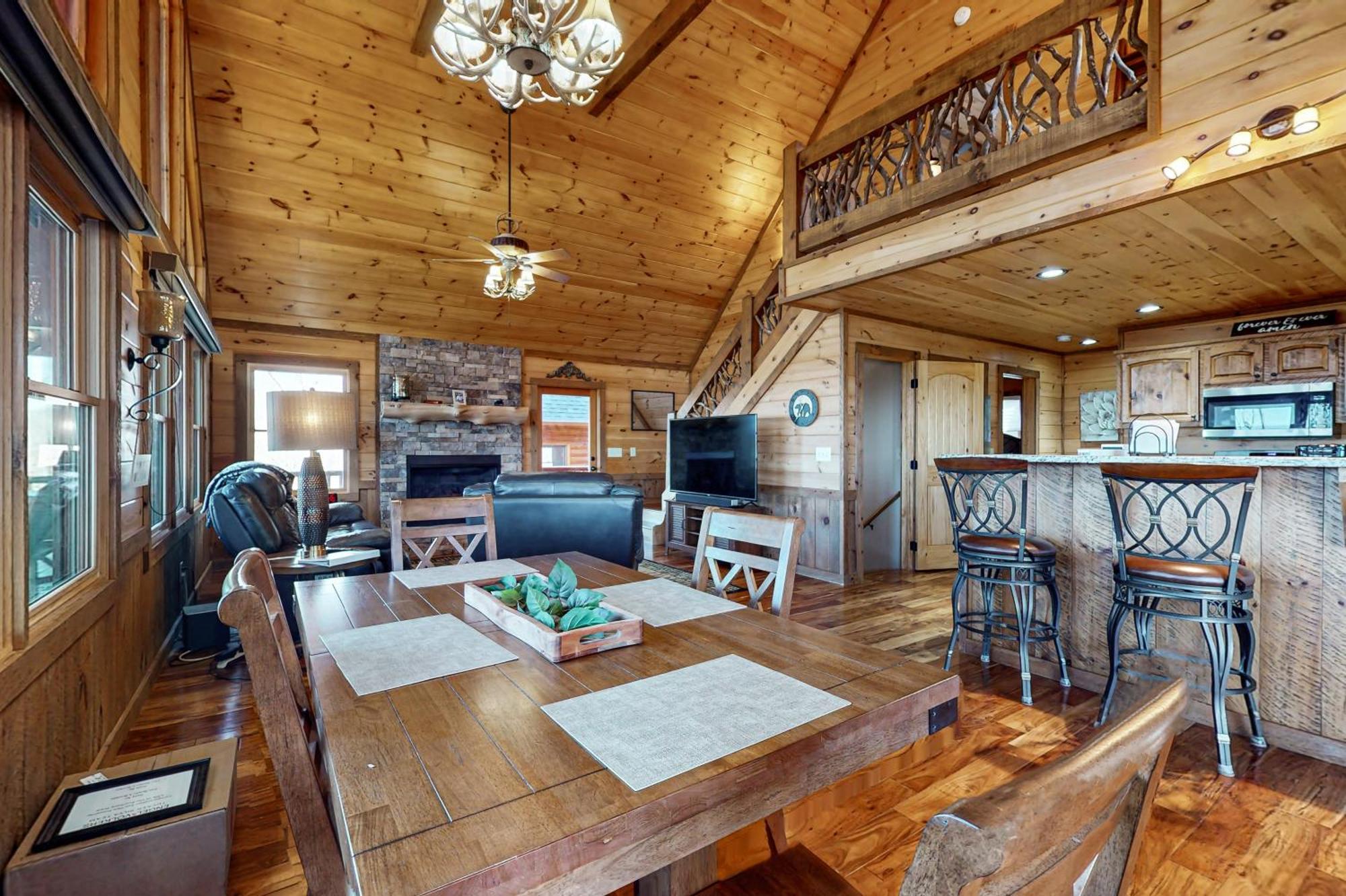 Bougie Bear Cabin Morganton Kültér fotó